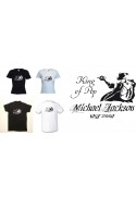 TEE SHIRT MICHAEL JACKSON KING OF POP