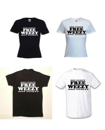 TEE SHIRT FREE WEEZY NOT GUILTY