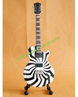 GUITARE MINIATURE EDDY VAN HALEN DOUBLE