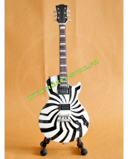 GUITARE MINIATURE EDDY VAN HALEN DOUBLE