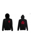 SWEAT SHIRT CAPUCHE ZIP ANARCHY