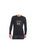 TEE SHIRT MANCHES LONGUES ROUTE 66 S à XXL