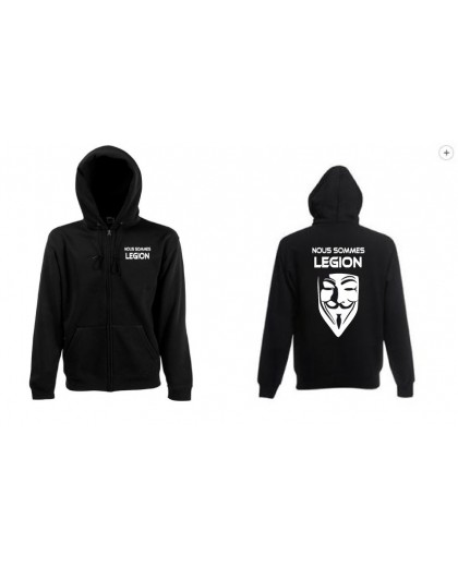 SWEAT SHIRT ANONYMOUS LEGION LOGO