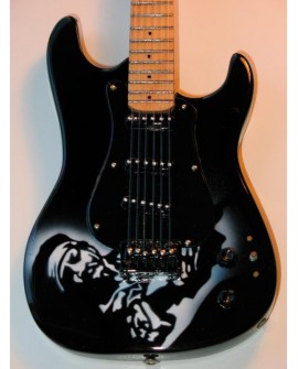 GUITARE MINIATURE JERRY ONLY MISFITS SKULL