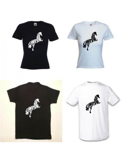 TEE SHIRT TRIBAL CHEVAL