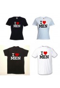 TEE SHIRT I LOVE MEN