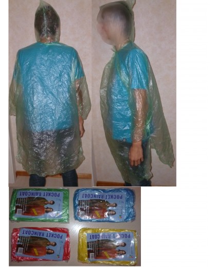 Imperméable poncho veste de pluie légère 