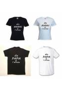 TEE SHIRT ELU PAPA MAMAN DE L'ANNEE