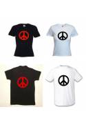 TEE SHIRT PEACE AND LOVE